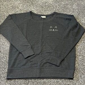 Cat Face Top - NWOT